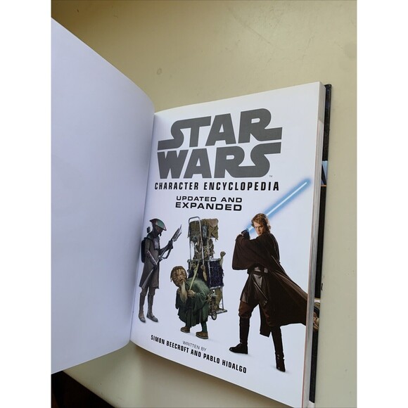 Star Wars Character Encyclopedia Updated Expanded Hardcover Disney Unread - Picture 4 of 6